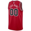 Män Chicago Bulls Tröja Skräddarsydda Nike 2022-23 Icon Edition Röd Swingman